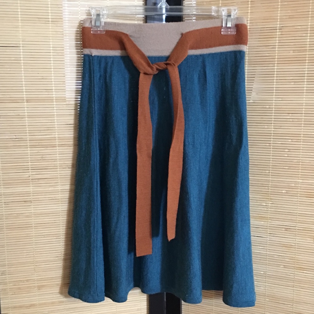Anthro knitted skirt